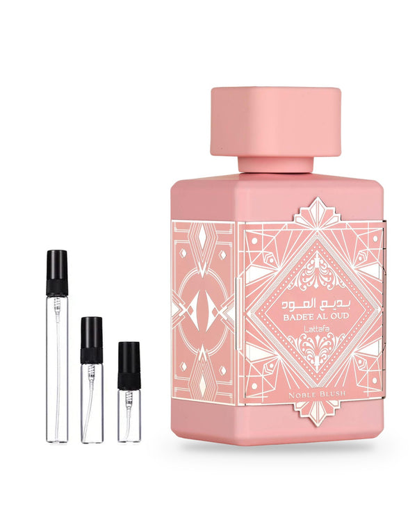 Lattafa Bade'e Al Oud Noble Blush Probe – Abfüllung im Glaszerstäuber (2, 5 oder 10 ml)