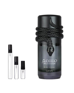 Lattafa Musamam Black Intense Probe – Abfüllung im Glaszerstäuber (2, 5 oder 10 ml)