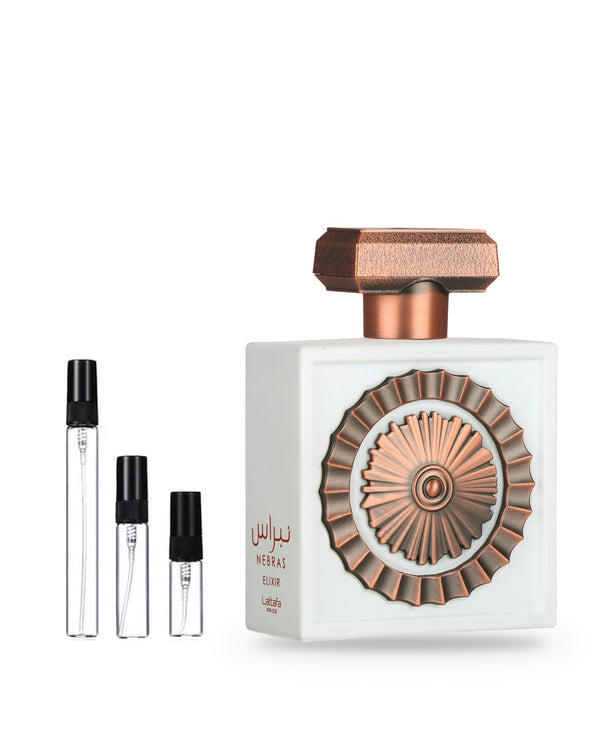 Lattafa Nebras Elixir Probe – Abfüllung im Glaszerstäuber (2, 5 oder 10 ml)