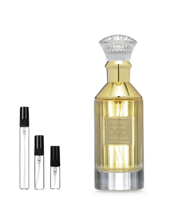 Lattafa Velvet Oud Probe – Abfüllung im Glaszerstäuber (2, 5 oder 10 ml)