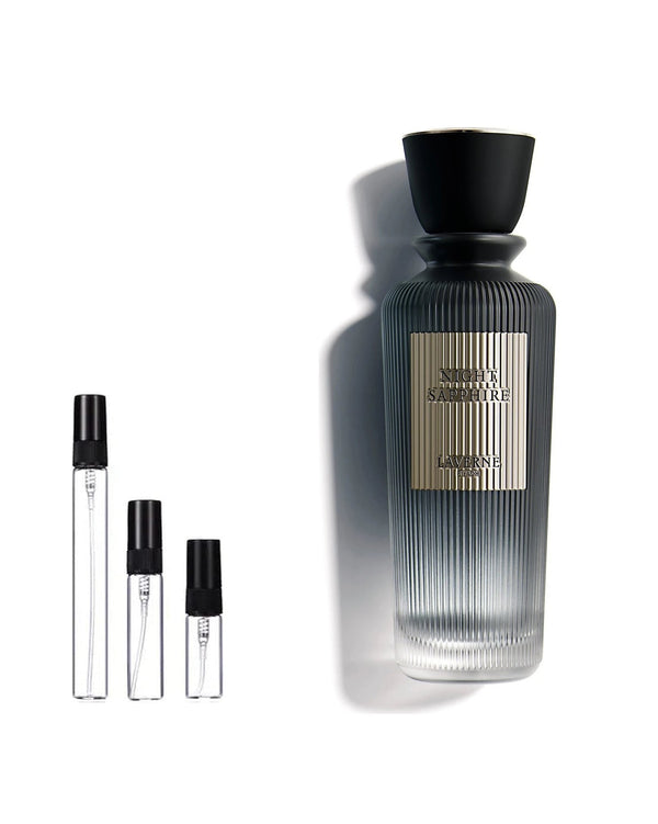 Laverne Night Sapphire Probe – Abfüllung im Glaszerstäuber (2, 5 oder 10 ml)