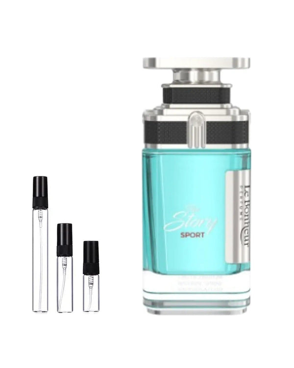 Le Bonheur The Story Sport Probe – Abfüllung im Glaszerstäuber (2, 5 oder 10 ml)