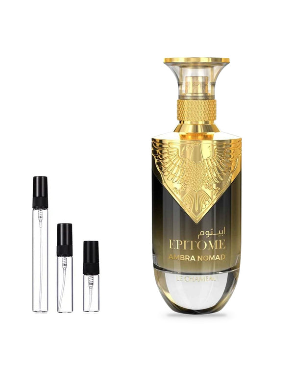 Le Chameau Epitome Ambra Nomad Probe – Abfüllung im Glaszerstäuber (2, 5 oder 10 ml)