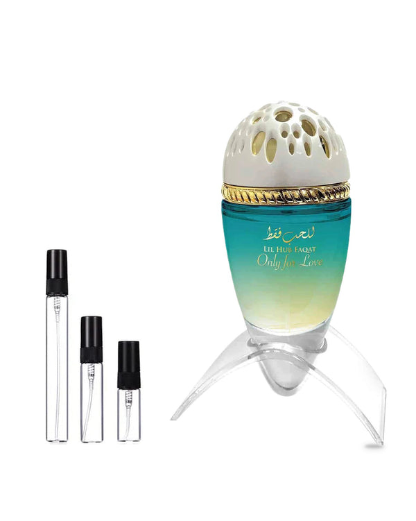 Le Chameau Lil Hub Faqat Only For Love Probe – Abfüllung im Glaszerstäuber (2, 5 oder 10 ml)