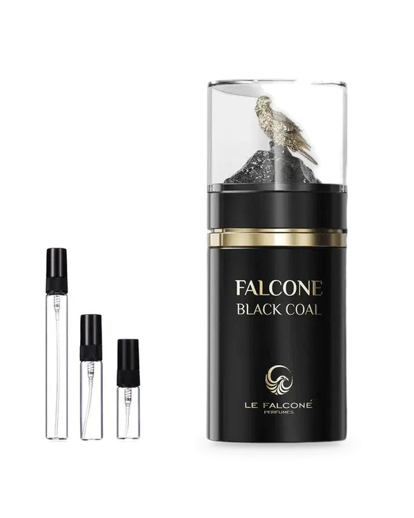 Le Falcone Falcone Black Coal Probe – Abfüllung im Glaszerstäuber (2, 5 oder 10 ml)