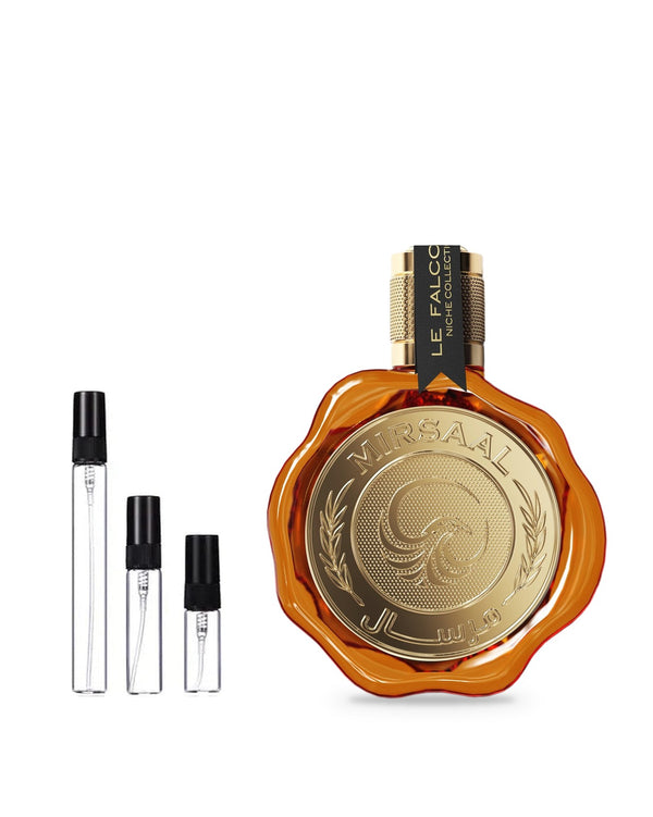Le Falcone Mirsaal Smoked Oud Probe – Abfüllung im Glaszerstäuber (2, 5 oder 10 ml)