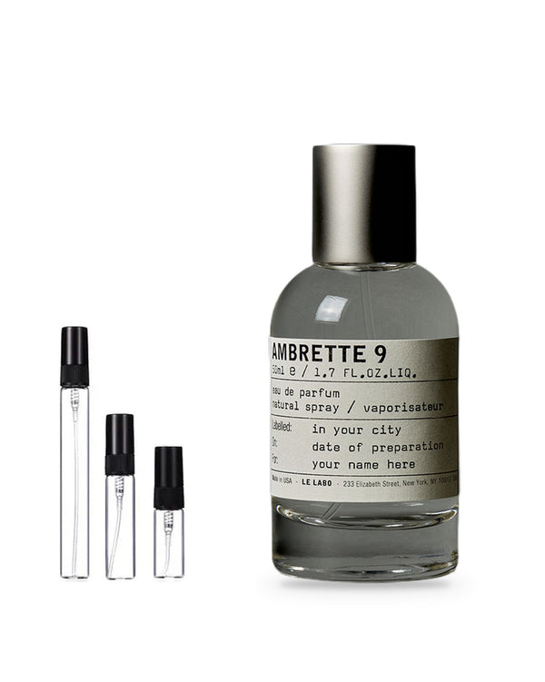 Le Labo Ambrette 9 Probe – Abfüllung im Glaszerstäuber (2, 5 oder 10 ml)