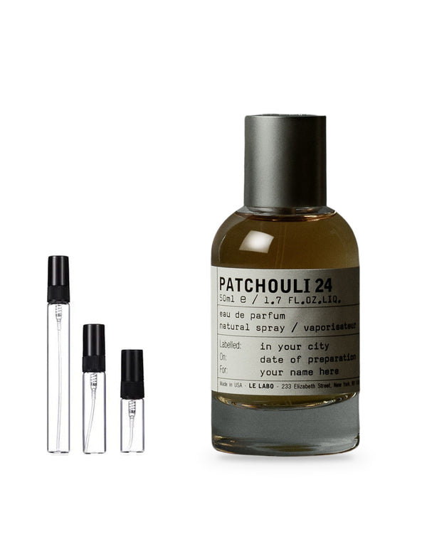 Le Labo Patchouli 24 Probe – Abfüllung im Glaszerstäuber (2, 5 oder 10 ml)
