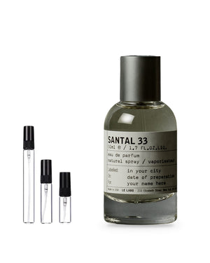 Le Labo Santal 33 Probe – Abfüllung im Glaszerstäuber (2, 5 oder 10 ml)