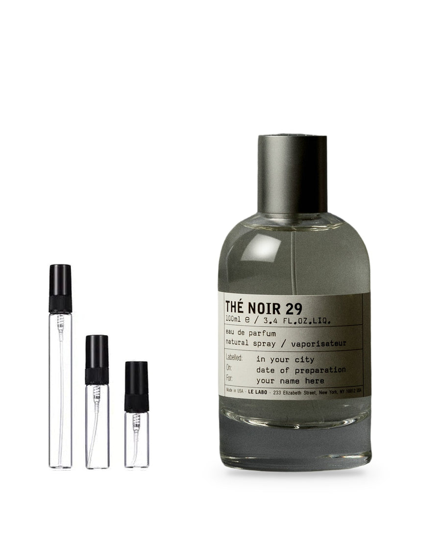 Le Labo Thé Noir 29 Probe – Abfüllung im Glaszerstäuber (2, 5 oder 10 ml)