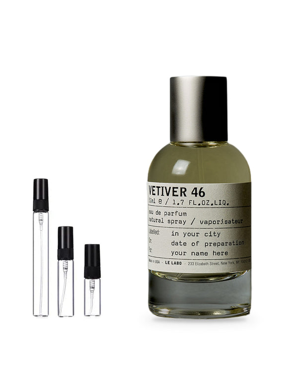 Le Labo Vetiver 46 Probe – Abfüllung im Glaszerstäuber (2, 5 oder 10 ml)