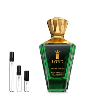 Lord Milano Emerald Rose Probe – Abfüllung im Glaszerstäuber (2, 5 oder 10 ml)
