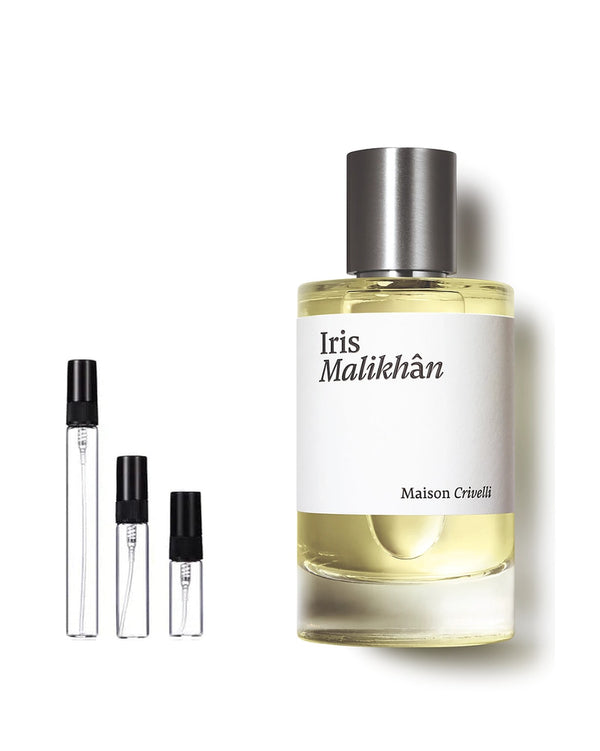 Maison Crivelli Iris Malikhân Eau de Parfum Probe – 2, 5 oder 10 ml Abfüllung im Glaszerstäuber