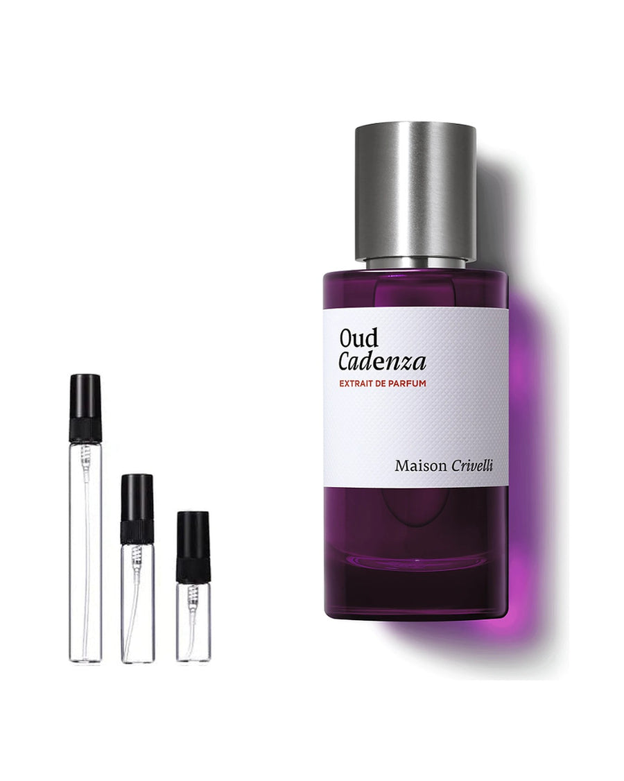 Maison Crivelli Oud Cadenza Probe – Abfüllung im Glaszerstäuber (2, 5 oder 10 ml)