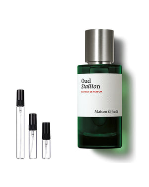 Maison Crivelli Oud Stallion Probe – 2, 5 oder 10 ml Abfüllung im Glaszerstäuber