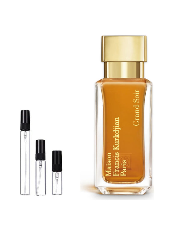 Maison Francis Kurkdjian Grand Soir Eau de Parfum Probe – 2, 5 oder 10 ml Abfüllung im Glaszerstäuber