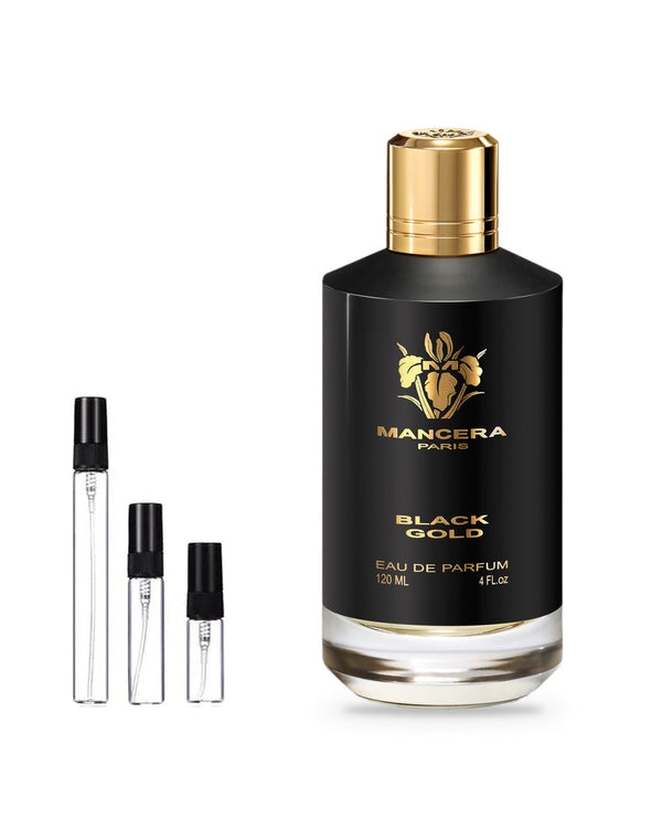 Mancera Black Gold Probe – Abfüllung im Glaszerstäuber (2, 5 oder 10 ml)