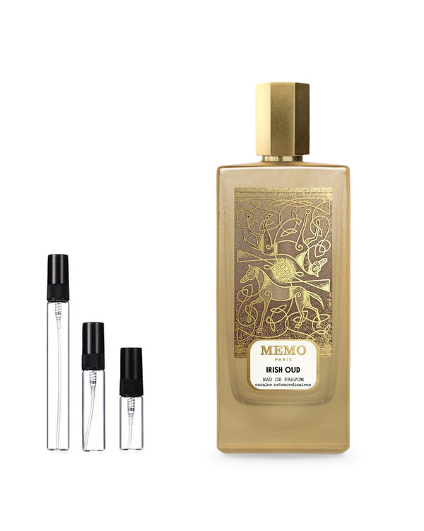 Memo Irish Oud Probe – Abfüllung im Glaszerstäuber (2, 5 oder 10 ml)