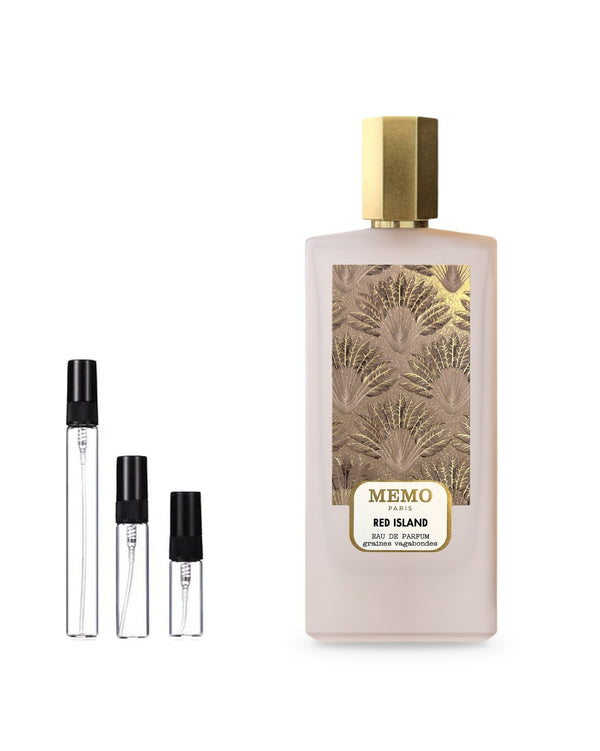 Memo Red Island Probe – Abfüllung im Glaszerstäuber (2, 5 oder 10 ml)