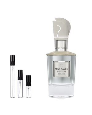 Mind Games Blockade Extrait de Parfum Probe – 2, 5 oder 10 ml Abfüllung im Glaszerstäuber