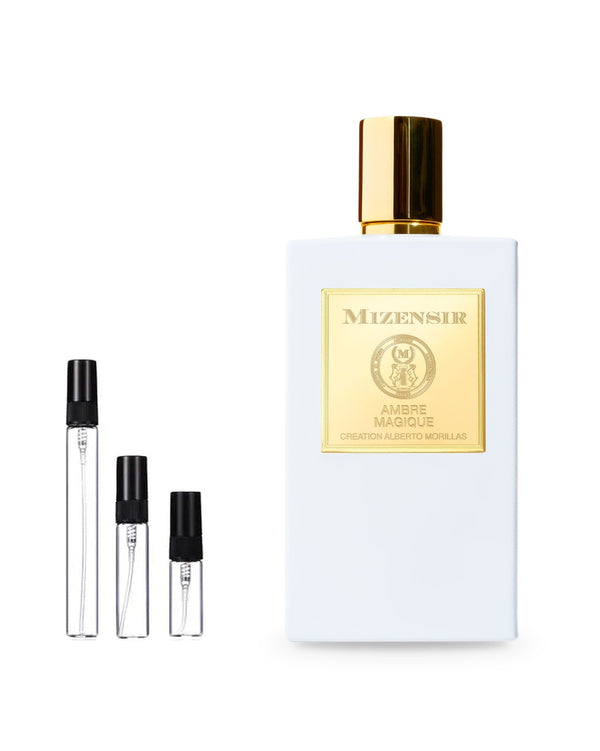 Mizensir Ambre Magique Probe – Abfüllung im Glaszerstäuber (2, 5 oder 10 ml)