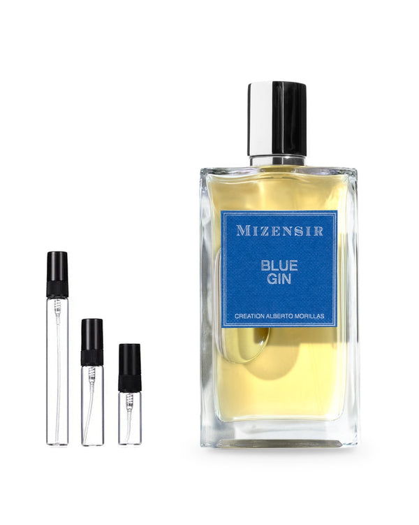 Mizensir Blue Gin Probe – Abfüllung im Glaszerstäuber (2, 5 oder 10 ml)