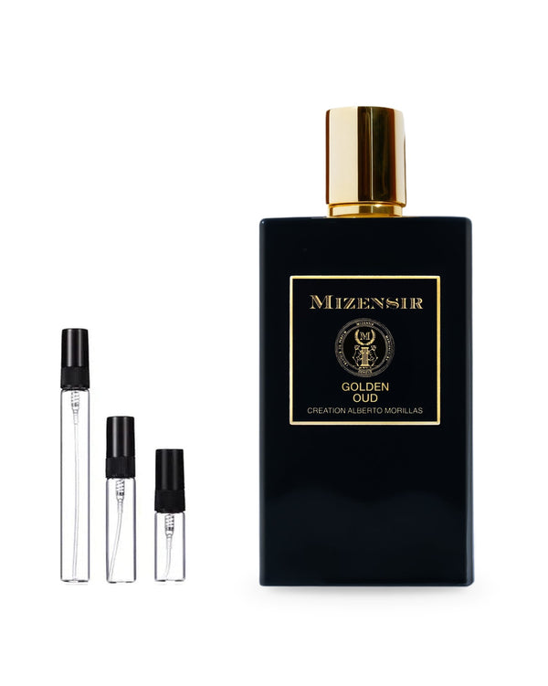 Mizensir Golden Oud Probe – Abfüllung im Glaszerstäuber (2, 5 oder 10 ml)