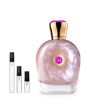 Moresque Rand Rose Probe – Abfüllung im Glaszerstäuber (2, 5 oder 10 ml)