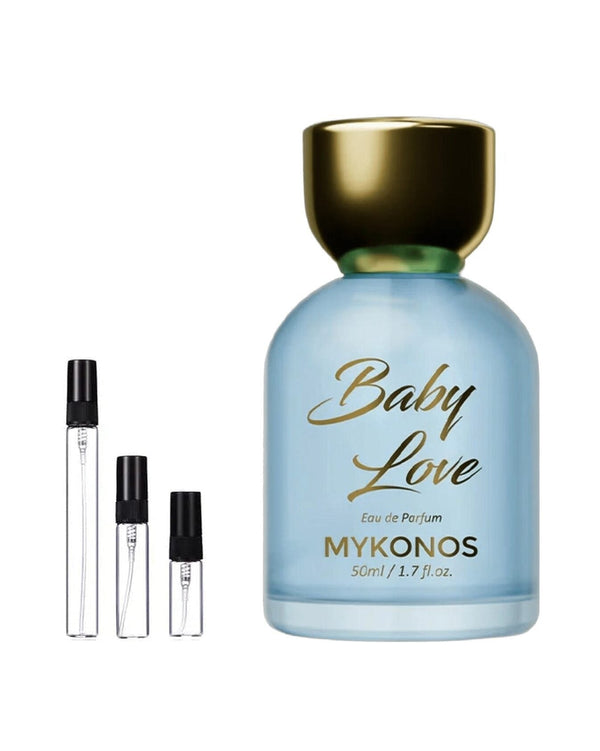 Mykonos Baby Love Probe – Abfüllung im Glaszerstäuber (2, 5 oder 10 ml)
