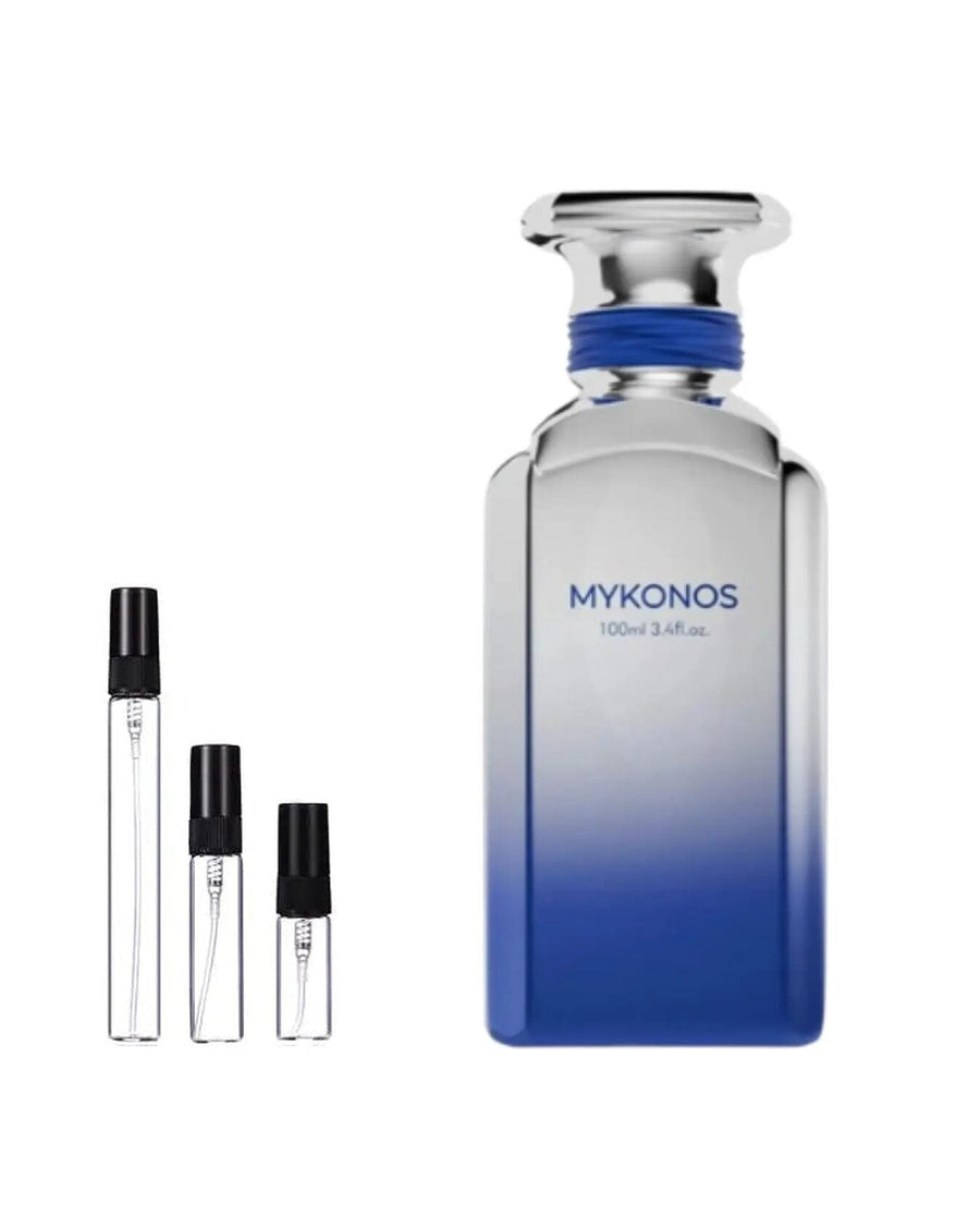 Mykonos California Blue Probe – Abfüllung im Glaszerstäuber (2, 5 oder 10 ml)