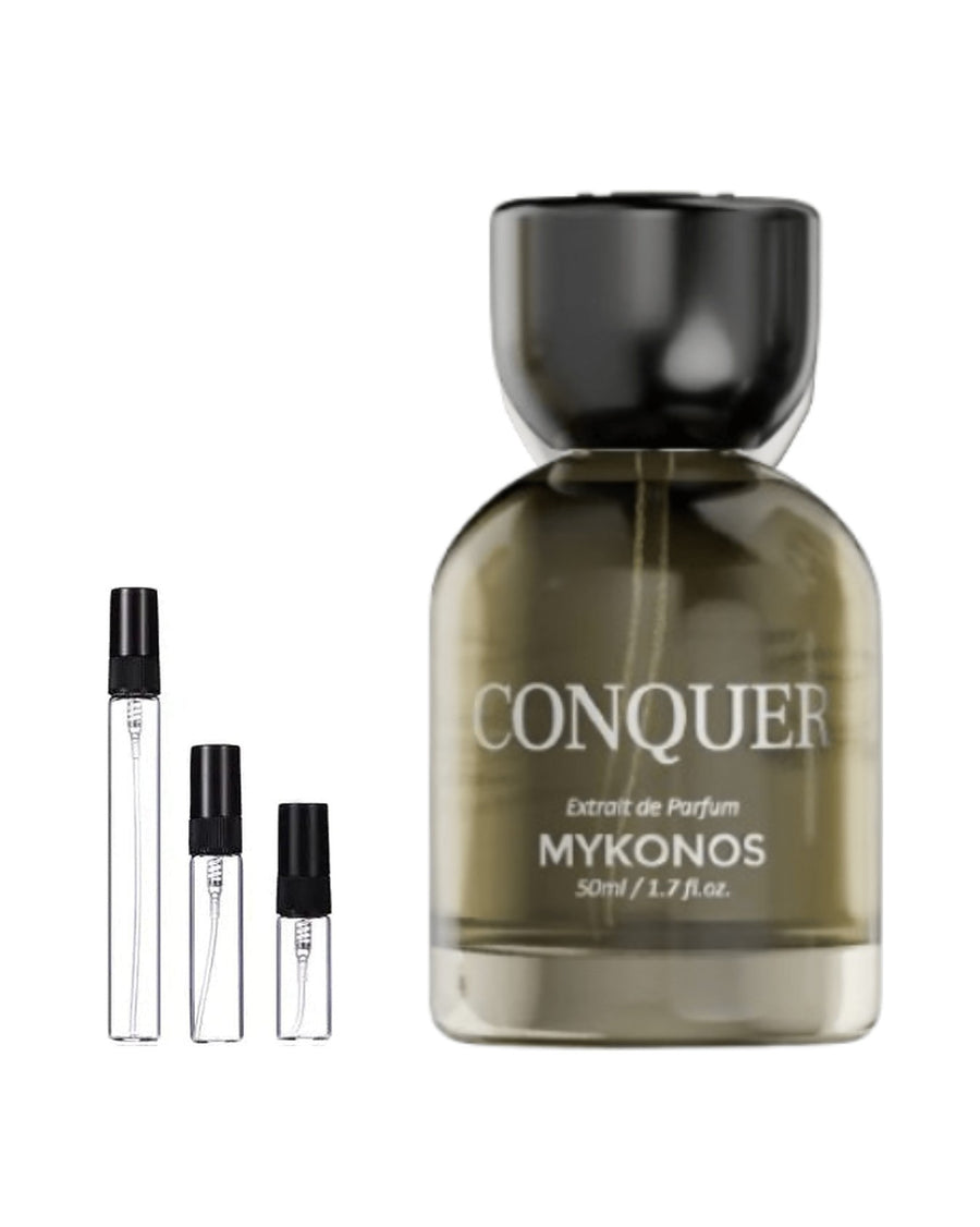Mykonos Conquer Probe – Abfüllung im Glaszerstäuber (2, 5 oder 10 ml)
