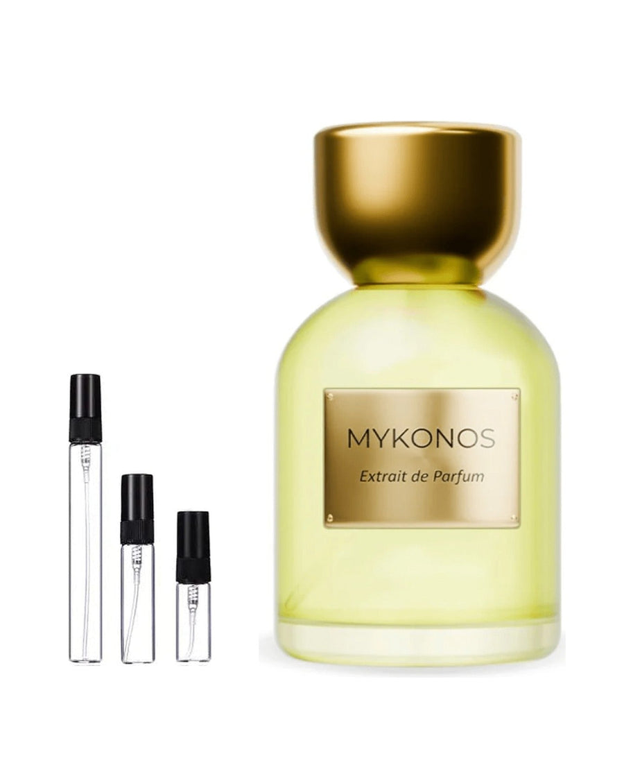 Mykonos Matcha Latte Probe – Abfüllung im Glaszerstäuber (2, 5 oder 10 ml)