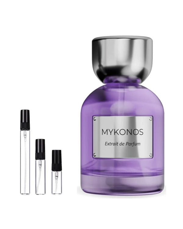 Mykonos Reflection Elixir Probe – Abfüllung im Glaszerstäuber (2, 5 oder 10 ml)
