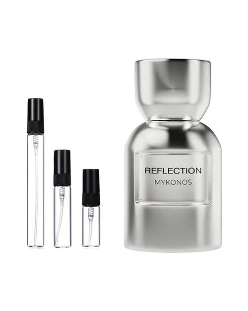 Mykonos Reflection Probe – Abfüllung im Glaszerstäuber (2, 5 oder 10 ml)