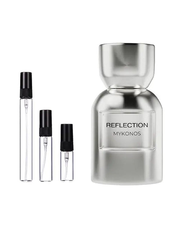 Mykonos Reflection Probe – Abfüllung im Glaszerstäuber (2, 5 oder 10 ml)