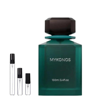 Mykonos Sorrento Probe – Abfüllung im Glaszerstäuber (2, 5 oder 10 ml)