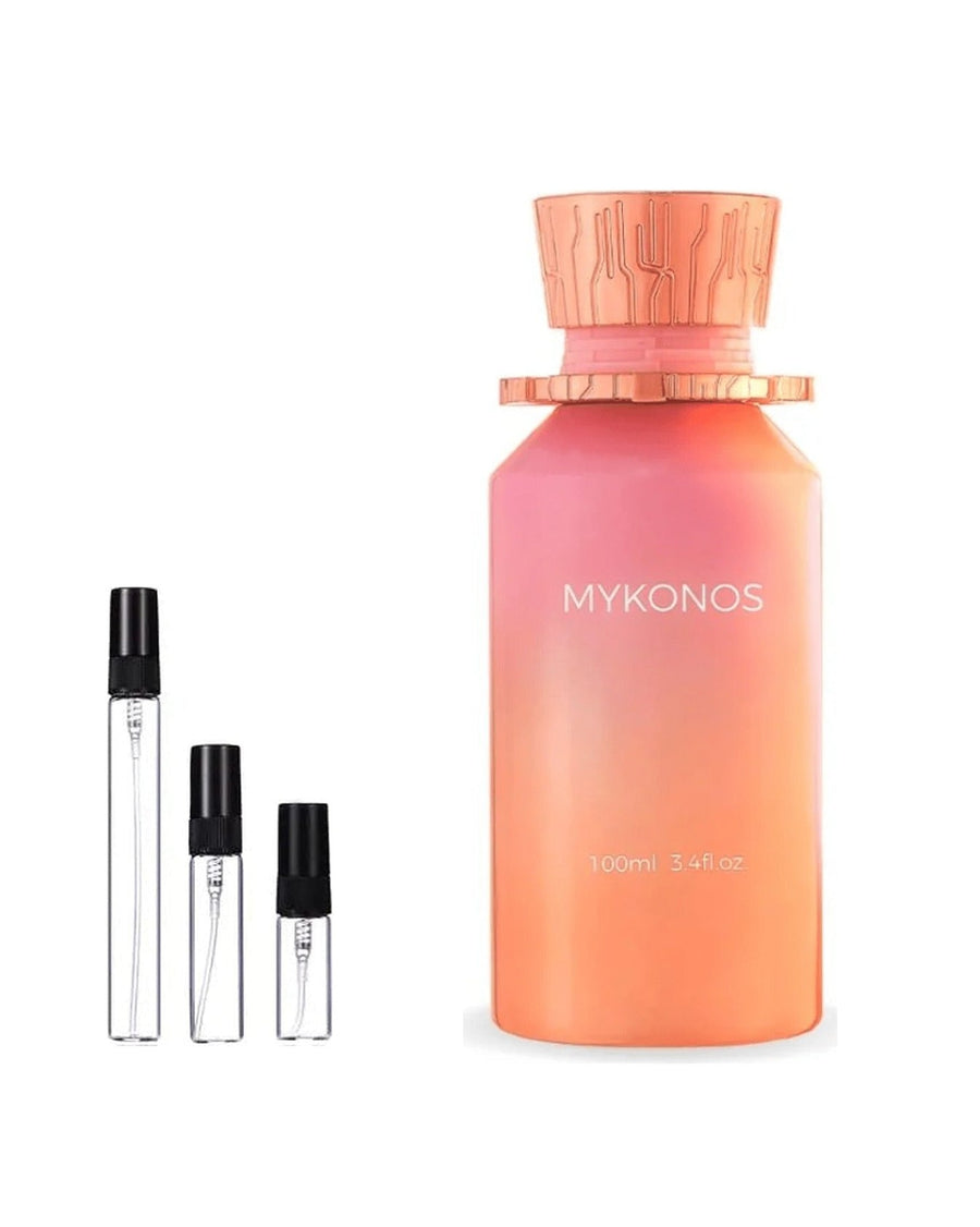 Mykonos Sparkling Rose Probe – Abfüllung im Glaszerstäuber (2, 5 oder 10 ml)