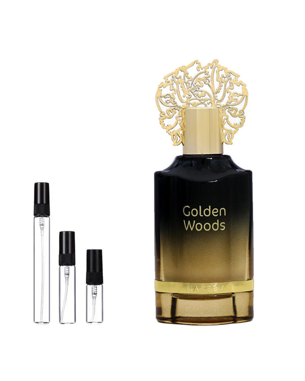 Naseem Golden Woods Probe – Abfüllung im Glaszerstäuber (2, 5 oder 10 ml)