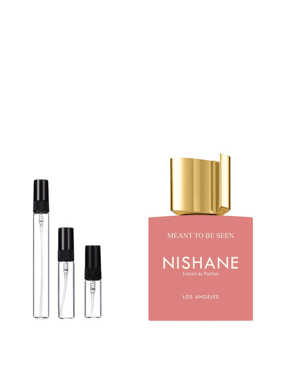 Nishane Meant to Be Seen Extrait de Parfum Probe – 2, 5 oder 10 ml Abfüllung im Glaszerstäuber