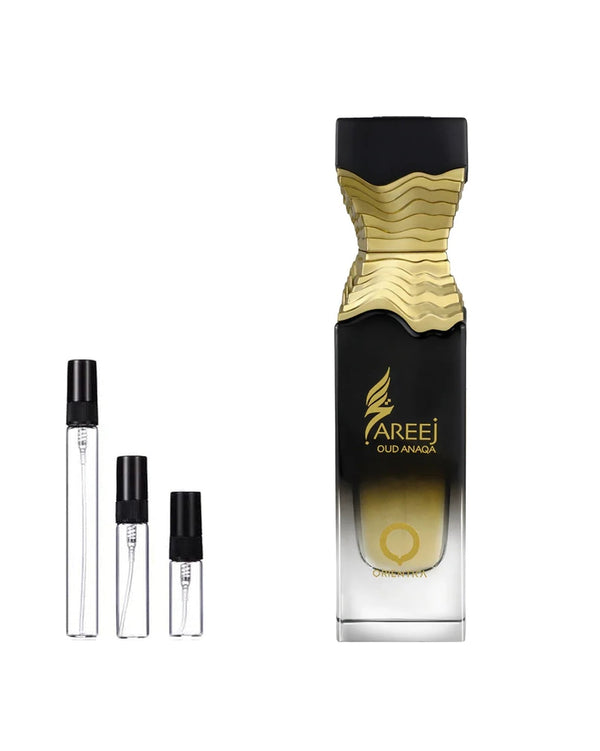 Orientica Areej Oud Anaqa Probe – Abfüllung im Glaszerstäuber (2, 5 oder 10 ml)