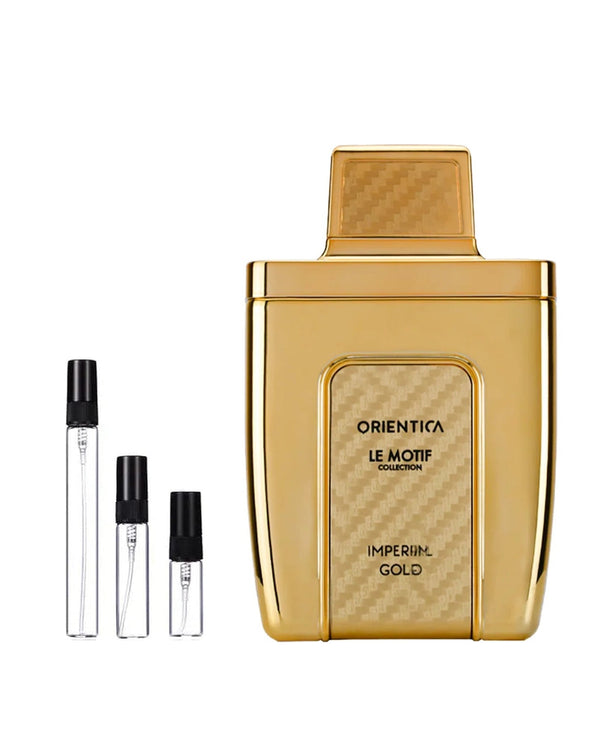 Orientica Le Motif Imperial Gold Probe – Abfüllung im Glaszerstäuber (2, 5 oder 10 ml)