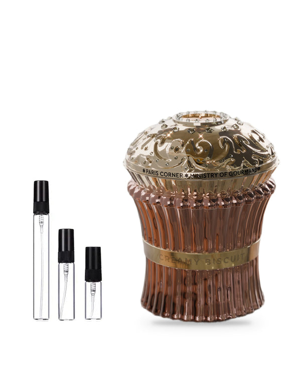 Paris Corner Creamy Biscuit Probe – Abfüllung im Glaszerstäuber (2, 5 oder 10 ml)