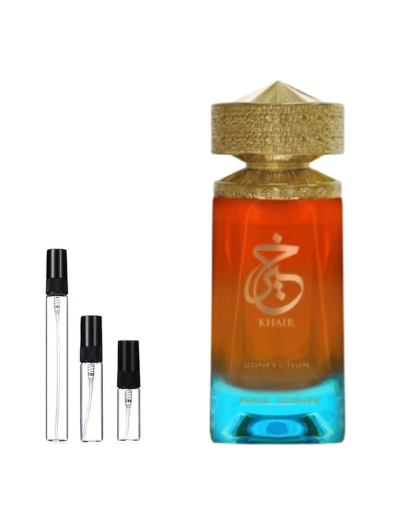 Paris Corner Khair Confection Probe – Abfüllung im Glaszerstäuber (2, 5 oder 10 ml)