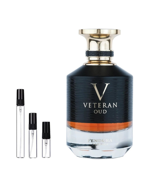 Pendora Scents Veteran Oud Probe – Abfüllung im Glaszerstäuber (2, 5 oder 10 ml)