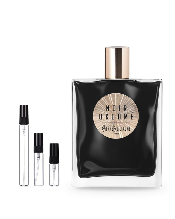 Pierre Guillaume Paris Noir Okoume Probe – Abfüllung im Glaszerstäuber (2, 5 oder 10 ml)
