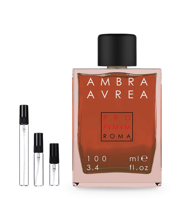 Profumum Roma Ambra Aurea Probe – Abfüllung im Glaszerstäuber (2, 5 oder 10 ml)