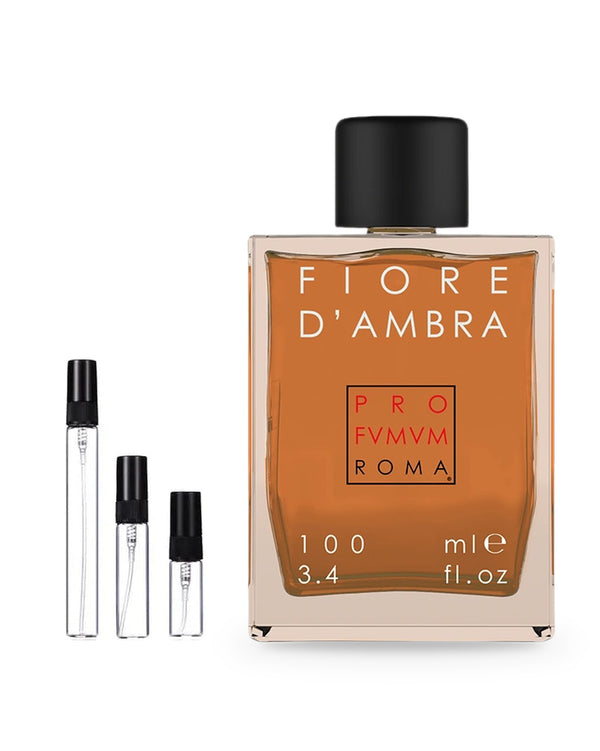 Profumum Roma Fiore D'Ambra Probe – Abfüllung im Glaszerstäuber (2, 5 oder 10 ml)