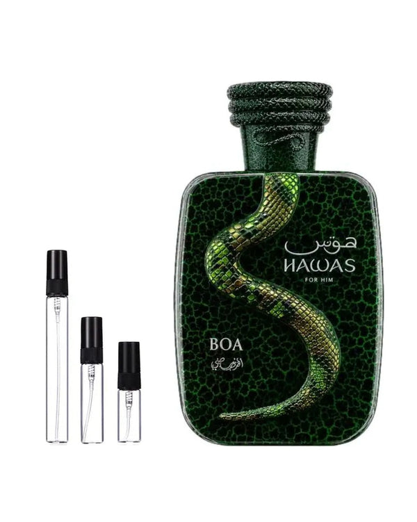Rasasi Hawas Boa For Him Probe – Abfüllung im Glaszerstäuber (2, 5 oder 10 ml)
