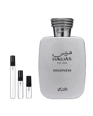 Rasasi Hawas Highness Probe – Abfüllung im Glaszerstäuber (2, 5 oder 10 ml)