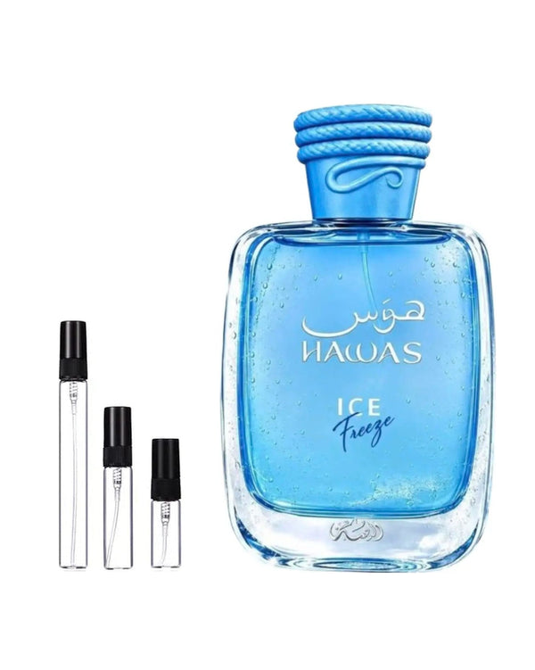 Rasasi Hawas Ice Freeze Probe – Abfüllung im Glaszerstäuber (2, 5 oder 10 ml)